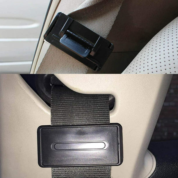 2Car Seat Belt Stopper Clip Locking Shoulder Strap Adjuster Clamp Safety C BYR